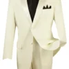 Royale Collection - Regular Fit 2 Piece Tuxedo In Ivory