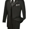 Men's Regular Fit Tuxedo 2 Piece Collection Regular Fit In Black 3 Button Design