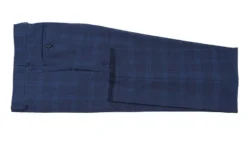 English Laundry 2-Piece Blue Plaid Wool Blend Slim Fit Dress Suit -Gentri Store 10 2592x 4ce8026c 3b74 4689 bb5a e62292614b35