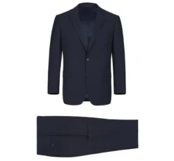 Vanderbilt Collection - Classic 2 Piece Suit 2 Buttons Regular Fit In Dark Navy -Gentri Store 1 2592x 0f4fa0f1 6df7 4603 8b5e e6040df598f6