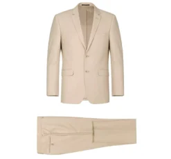 Vanderbilt Collection - Classic 2 Piece Suit 2 Buttons Regular Fit In Beige -Gentri Store 1 2592x 3aea66a4 6a11 4f1d 8e86 12b1417589cc