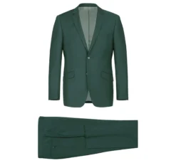 Vanderbilt Collection- Classic 2 Piece Suit 2 Buttons Regular Fit In Green 11 Vanderbilt Collection- Classic 2 Piece Suit 2 Buttons Regular Fit In Green -Gentri Store 1 2592x d442b238 7924 44b2 aa6c ebf093164e3f