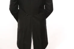 Classic Full Dress Tuxedo Tails 2 Piece Regular Fit In Black -Gentri Store 201 1 FD12s