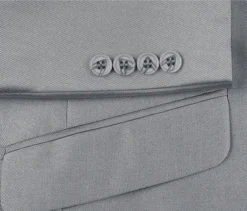 Gray Regular Fit Sharkskin Italian Styled 2 Piece Suit -Gentri Store 207 2 5 b4a05cac 0525 4154 87e1 e4d28bfdc06a