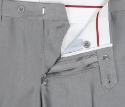 Gray Regular Fit Sharkskin Italian Styled 2 Piece Suit -Gentri Store 207 2 6 70781334 19a9 4bc8 be44 a53a30be424d