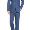 Blue Dress Suit Slim Fit 2 Piece Notch Lapel
