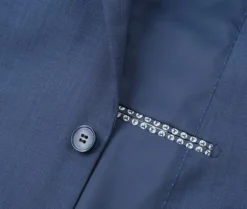 Blue Dress Suit Slim Fit 2 Piece Notch Lapel -Gentri Store 2106 3 4 2737ea1a 2290 4cac bdd2 f3a5d3c9e966