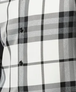 Black Plaid 2 Piece Long Sleeve Walking Suit Set -Gentri Store 2355 5 black2