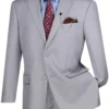 Nola Collection - Regular Fit 2 Piece In Light Gray