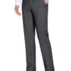 Dress Pants Regular Leg Un-Hemmed Bottoms In Charcoal