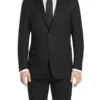 Regular Fit Suit 2 Button 2 Piece In Black