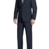 Vanderbilt Collection - Classic 2 Piece Suit 2 Buttons Regular Fit In Dark Navy
