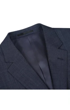 (46R) Wool Blend Regular Fit Suit 2 Piece Suit 2 Button In Navy -Gentri Store 3 ab529adb ee13 4a1b ace0 66dc082de54c