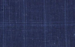 Wool And Silk Regular Fit Blazer Windowpane Pattern In Navy -Gentri Store 4Z8A1201