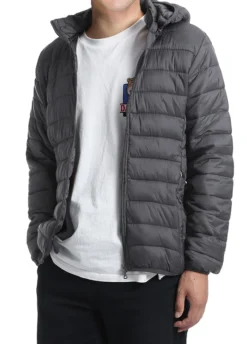 Men's Quilted Puffer Jacket With Detachable Hood In Gray 7 Men's Quilted Puffer Jacket With Detachable Hood In Gray -Gentri Store 4Z8A5874 S 9ec8b094 0230 4d01 8b90 19acc98f8c7d