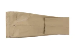 Stretch Cotton Flat Front Pants Straight Legs In Khaki -Gentri Store 4Z8A7916 d0abfcb0 be87 499b 9f6e 7670421b0132