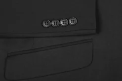 Performance Stretch Suit 2 Piece Slim Fit In Black -Gentri Store 4Z8A9308s