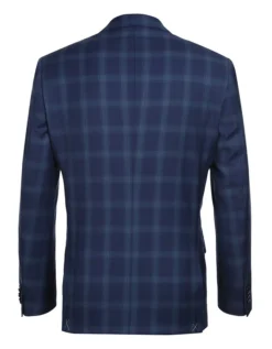 Classic Wool Regular Fit 2 Piece Checked Dress Suit In Blue -Gentri Store 4Z8A9780 1 1944x 4b9f0dc4 1a51 4a1f 9293 75d704190365