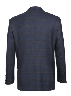 Classic Regular Fit 3-Piece Wool Stretch Checked Suits In Chocolate -Gentri Store 4Z8A9785 1 1944x 17f41250 4dd5 441d 8fbc 3a4721623aa7