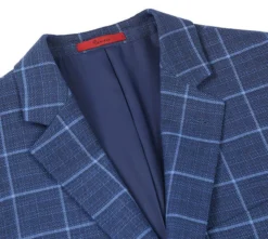 Classic Regular Fit Blazer Windowpane Pattern In Blue -Gentri Store 4 2592x 266c798f 87ef 4fd2 a347 4b08f7f5ca54