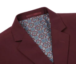 Vanderbilt Collection - Classic 2 Piece Suit 2 Buttons Regular Fit In Burgundy -Gentri Store 4 2592x 693aeaa8 67ca 404d a5b5 97578035494f
