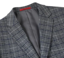 Classic Regular Fit Blazer Windowpane Pattern In Gray -Gentri Store 4 2592x 6c2b5c21 00af 4532 b1fe cb65053123a5