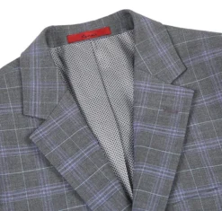 Regular Fit 2 Piece Suit Gray Check -Gentri Store 4 2592x c56d4efd c196 471d a051 716b292743c5