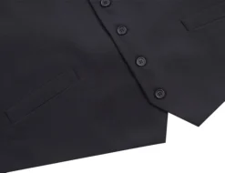 Vanderbilt Collection- Classic Dress Vest 5 Buttons Regular Fit In Dark Navy -Gentri Store 4s 386bdbec 8963 4c79 a429 c00869c8c343