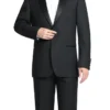 Classic Black Regular Fit 100% Wool Tuxedo Suit