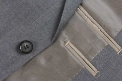 (44R) Gray 100% Virgin Wool Slim Fit Pick Stitch 2 Piece Suit 2 Button -Gentri Store 508 3oe 1 77546dff 6c02 4c0d a314 81ea795e6b60