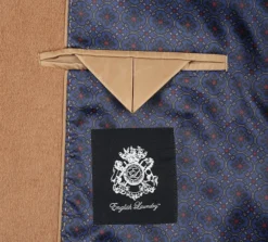 English Laundry Camel Fall/Winter Essential Slim Fit Overcoat Wool Blend -Gentri Store 53 01 600 5