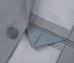 Vanderbilt Collection- Classic 2 Piece Suit 2 Buttons Regular Fit In Gray 11 Vanderbilt Collection- Classic 2 Piece Suit 2 Buttons Regular Fit In Gray -Gentri Store 5 1944x 13dc8d41 f334 4a95 880c 10b6d1bea714