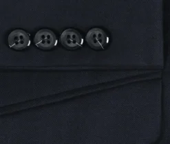 Bevagna Collection - Navy 100% Virgin Wool Regular Fit Pick Stitched 2 Piece Suit -Gentri Store 5 2592x b0f6c0ee cb83 4526 8649 1aa850ec351d