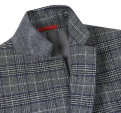 Classic Regular Fit Blazer Windowpane Pattern In Gray -Gentri Store 5 2592x cab01dda 5475 4a4d a3c3 463e5bcd7abf