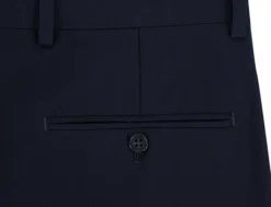 Dress Pants Regular Leg Un-Hemmed Bottoms In Dark Navy -Gentri Store 5s 4094434c ed31 4e38 898b 5d5008217bbd