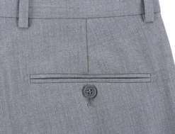 Dress Pants Regular Leg Un-Hemmed Bottoms In Gray -Gentri Store 5s 74315a46 f396 4d95 a0fb 1ed2c8ffb00e