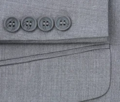 Vanderbilt Collection- Classic 2 Piece Suit 2 Buttons Regular Fit In Gray 12 Vanderbilt Collection- Classic 2 Piece Suit 2 Buttons Regular Fit In Gray -Gentri Store 6 1944x ef85dc61 a305 45a6 9f7f 433e21f8b791