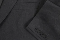 (40S) Slim Fit 2 Piece Suit 2 Buttons In Charcoal Gray -Gentri Store 6s d970dac3 e34e 4b21 b644 f5dee821484d