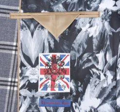 English Laundry Slim Fit Dimgray With White Check Suit -Gentri Store 72 60 001 6