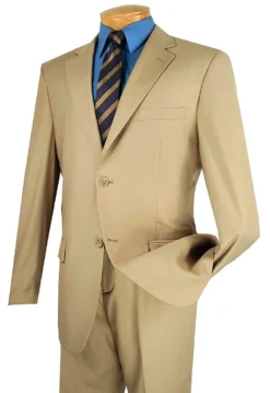 Nola Collection - Regular Fit 2 Piece In Beige