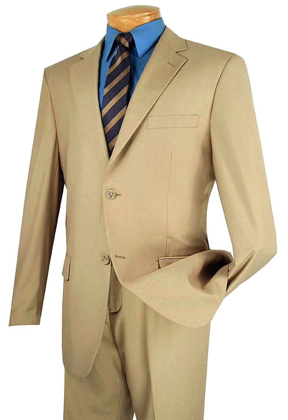 (38L) Nola Collection - Regular Fit 2 Piece In Beige 1 (38L) Nola Collection - Regular Fit 2 Piece In Beige