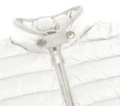 Ivory Regular Classic Fit Goose Down Vest -Gentri Store 831 1 3