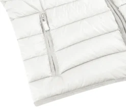 Ivory Regular Classic Fit Goose Down Vest -Gentri Store 831 1 4