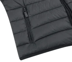 Black Regular Classic Fit Goose Down Vest -Gentri Store 831 11 4