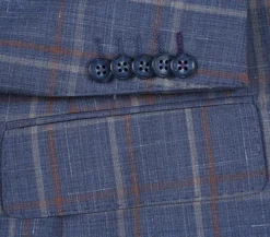 English Laundry 2-Piece Check Wool Linen Blend Slim Fit Suit -Gentri Store 9 2592x 3dee45ce 020b 4da8 a4f9 1969968be14c