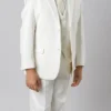 Classic Boy Suit 5 Piece Set Off White