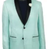 Aqua Slim Fit Blazer 2 Button With Shawl Lapel