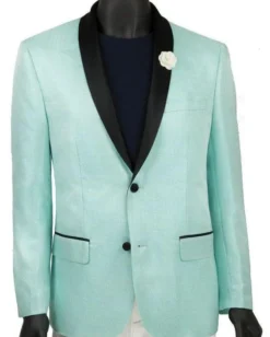 Aqua Slim Fit Blazer 2 Button With Shawl Lapel