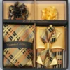 Gold Men's Accessory Collection Box 6 Piece Set