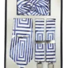 Royal Blue Men's Accessory Collection Box 4 Piece Set